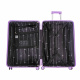 Aga Travel ZESTAW WALIZEK 2w1 MR4673 Żółty/Fioletowy