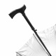 Aga PARASOL 2v1 95 cm Czarny