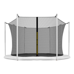 Aga siatka wewnętrzna 305 cm na 8 słupków Czarna