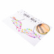 Aga4Kids Samoprzylepne cyrkonie DS8114MIE