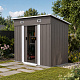 Aga Domek ogrodowy 217x174x110 cm Szary