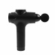 Aga Pistolet do masażu Masażer do ciała + Torba + Wymienne końcówki DS1601 Czarny