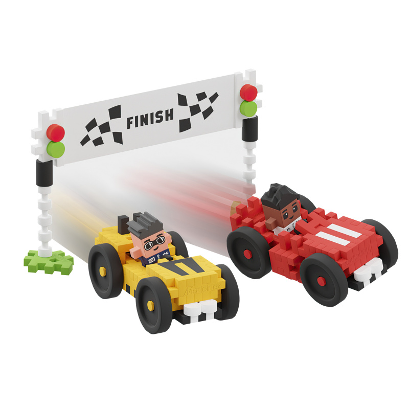 Kloci Mini Waffle City Marioinex Wóz strażacki 80 sztuk