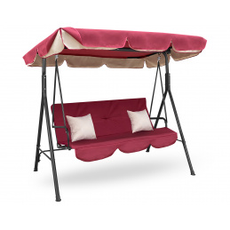 Aga Garden huśtawka MAJKA Ciemnoczerwona fuksja