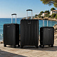 Aga Travel Sada ZESTAW WALIZEK 3w1 MR4667 Czarny