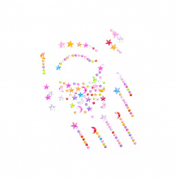 Aga4Kids Samoprzylepne cyrkonie DS8113BC