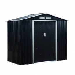 Aga Domek ogrodowy 213x130x185 cm Czarny