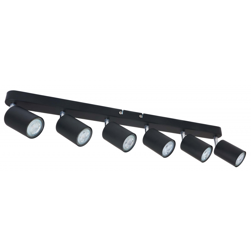 Lampa LED VIKI-X 6xGU10 czarna