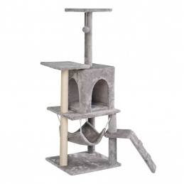 Aga Drapak dla kota 42x49x136 cm Szary