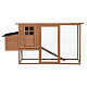 Aga KURNIK Z WYBIEGIEM DREWNIANY DLA 4-6 KUR 198x75x103 cm
