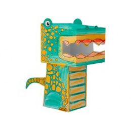 Kolorowanka 3D Cube head Dino - TYRANOZAURUS 3l+ MONUMI uniwersalny