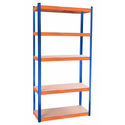 Aga REGAŁ MAGAZYNOWY 2w1 METALOWY 180x90x40cm 5 PÓŁEK