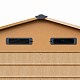 Aga Domek ogrodowy 278x215x238 cm Brązowy