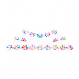 Aga4Kids NAKLEJKI NA TWARZ, CIAŁO CYRKONIE NA FESTIWAL DS8114