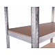 Aga Metalowy regał 180x90x40 cm 5 półek
