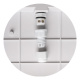 Plafon LED czarny TOR-202C - IP65 - 20W - biały neutralny