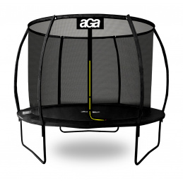 Aga SPORT EXCLUSIVE Trampolina 180 cm Czarna + siatka zabezpieczająca