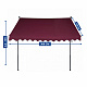 Aga Markiza teleskopowa 300x120 cm Burgund