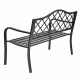 Aga ŁAWKA OGRODOWA ŁAWECZKA METALOWA PARKOWA MR2003 127x60x89 cm