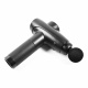 Aga Pistolet do masażu Masażer do ciała + Torba + Wymienne końcówki DS1606 Czarny