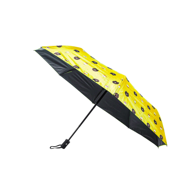 Aga PARASOL Z WZOREM 95 cm Żółty