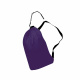 Aga Fotel Worek dmuchany LAZY BAG 230x70 cm Czarny/Fioletowy