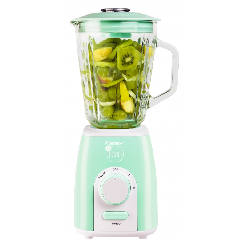 Blender Bestron z kolekcji En Vogue - pastelowa zieleń