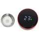 Kubek termiczny termos smart LED 500ml bordowy