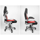 Fotel gamingowy Aga Racing Black - Red