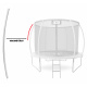 Uniwersalny wymienny drążek do trampoliny 180/250/305/366 cm - Górna część