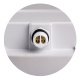 Plafon LED czarny TOR-202C - IP65 - 20W - biały neutralny