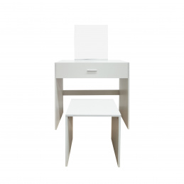 Aga TOALETKA kosmetyczna z LUSTREM TABORET MRDT13-MW