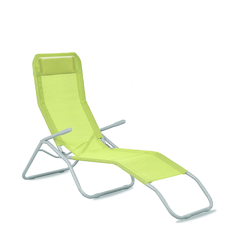 Aga Leżak ogrodowy z zagłówkiem SIESTA MC372173 Light Green