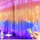 Kurtyna świetlna LED 3x2,8m - multikolor