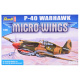 Revell Micro Wings Model P-40 Warhawk 1:144 RV0019 uniwersalny