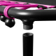 Aga FITNESS Trampolina 130 cm Różowa + uchwyt
