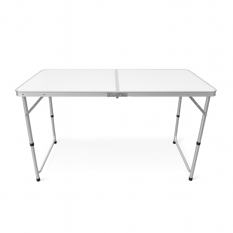Aga Stół kempingowy składany 120x60x53/62/70 cm