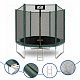 Trampolina ogrodowa SPORT TOP 250cm Ciemno zielona + siatka zabezpieczająca + drabinka