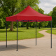 Aga Namiot handlowy Stoisko sprzedażowe 1S 3x3 m Czerwone