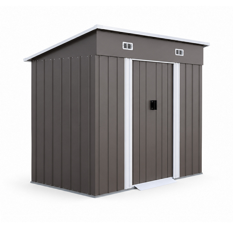 Aga Domek ogrodowy 217x174x110 cm Szary