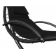 Aga Leżak ogrodowy wiszący Czarny