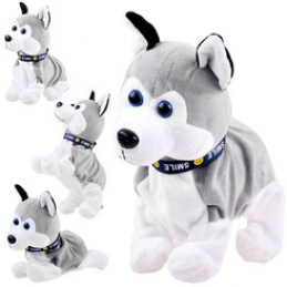 Interaktywny piesek Husky reaguje na dotyk ZA1333 uniwersalny