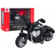 Metalowy Motocykl Czarny z Funkcją Świateł i Dźwięku