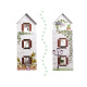 LULILO Domek dla lalek drewniany FLORO boho LED
