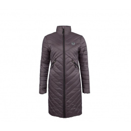 Versace 19.69 Damski pikowany płaszcz 6DAZ064 Szary - 2. JAKOŚĆ, rozmiar. XL