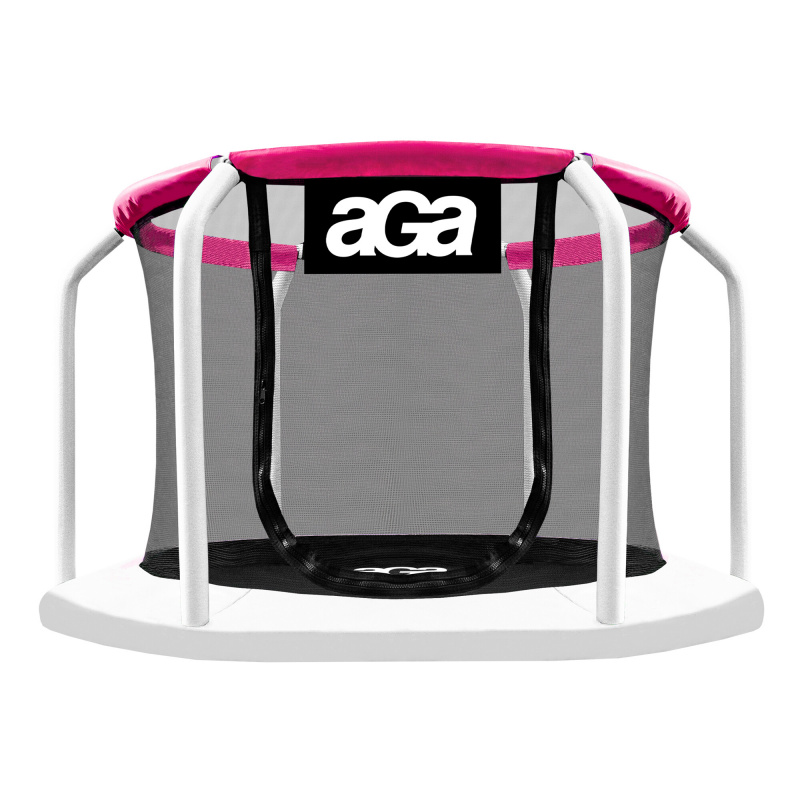 Aga Siatka ochronna 150 cm na dziecięcą trampolinę Pink