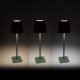 Aga Lampa stołowa led bezprzewodowa DS2408 Zielona
