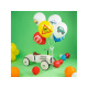 Aga4Kids Balony lateksowe Samochód 30 cm 9 szt