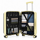 Aga Travel Walizka podróżna MR4674 Beżowa