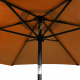 Aga Parasol ogrodowy przeciwsłoneczny wychylany 250 cm Brązowy